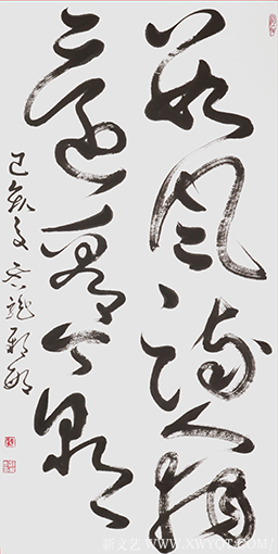 顾新敏作品 《数风流人物还看今朝》